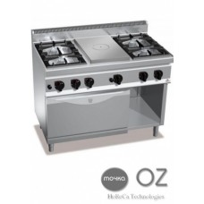 Плита Bertos G7T4P4F+FG